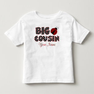 Camisa Personalizada de Ladybug do Primo Grande