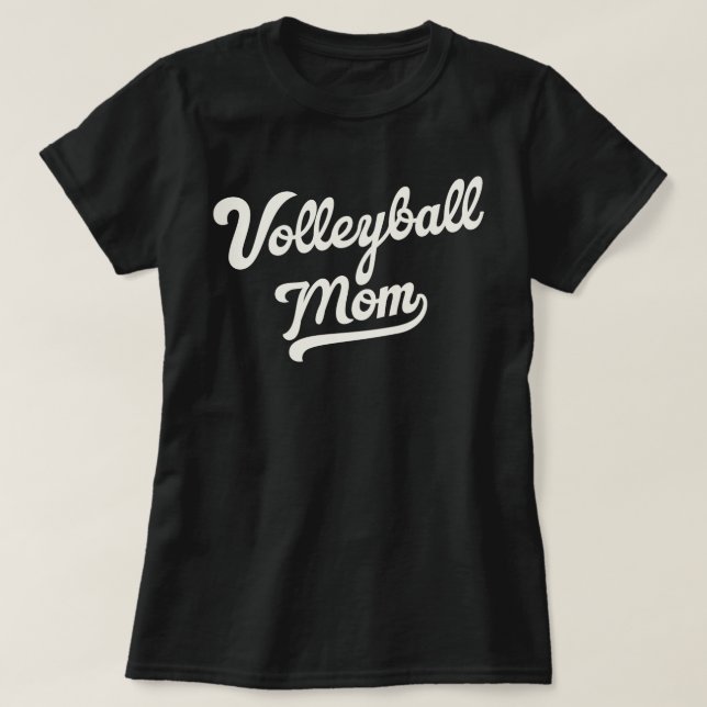 Camisa Personalizada de Mãe de Volei com Número de (Frente do Design)