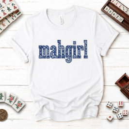 Camisa Personalizada de Mahjong com Nome nas Costa