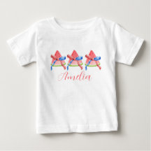 Camisa personalizada de melancia patriótica para c