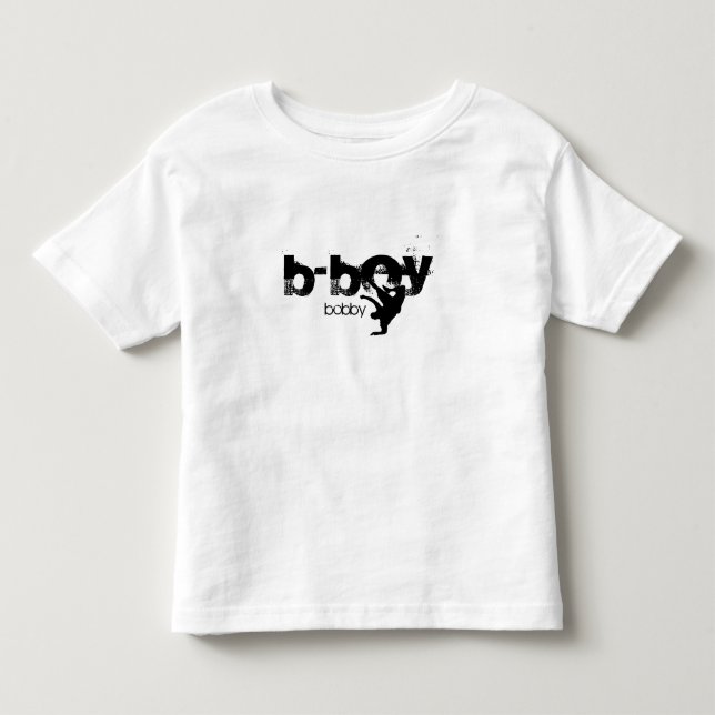 Camisa personalizada de menino. "adicionar seu nom (Frente)