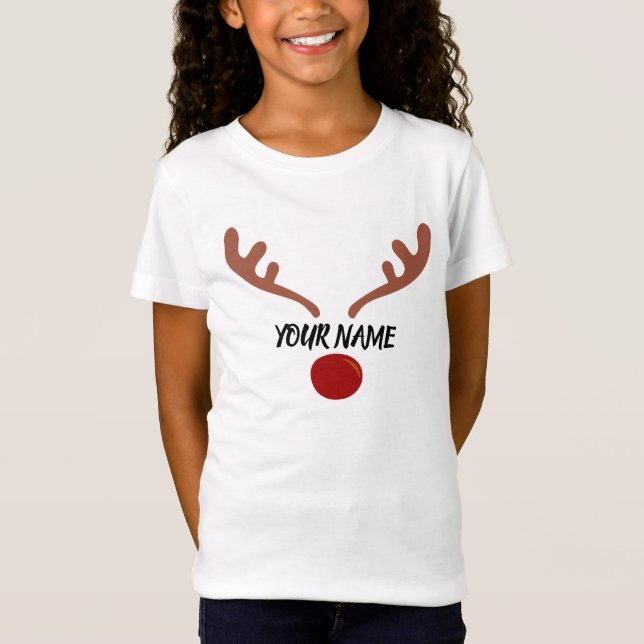 Camisa Personalizada De Natal Personalizada Para R (Frente)