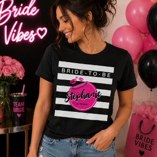 Camisa Personalizada de Noiva Glam para Despedida