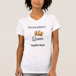Camisa Personalizada de Pickleball Queen para Mulh