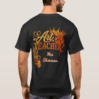 Camisa Personalizada de Professor de Arte