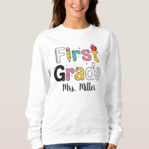 Camisa Personalizada de Professor do Primeiro Ano,