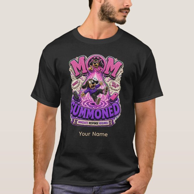 Camisa Personalizada Divertida da Mamãe, Custo (Frente)