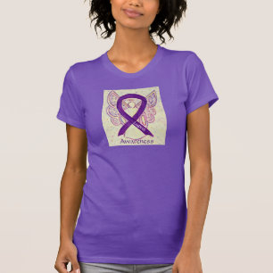 Camisa Personalizada do Anjo da Fita Roxa para a C