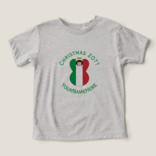 Camisa Personalizada do Anjo Italiano de Natal par