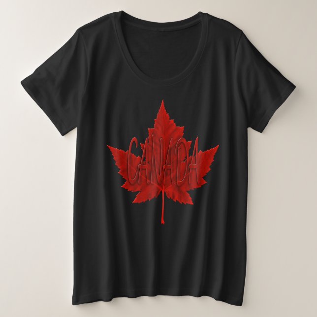 Camisa personalizada do Canadá de topo do Tanque f (Frente do Design)
