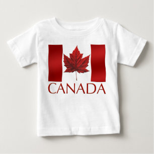Camisa Personalizada do Canadá para Bebê Camisa de