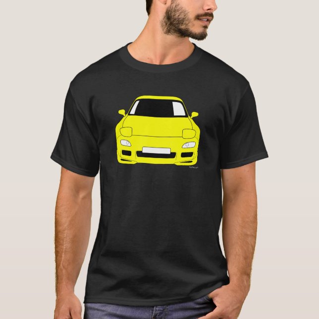Camisa personalizada do carro T de Mazda FD RX7 (Frente)