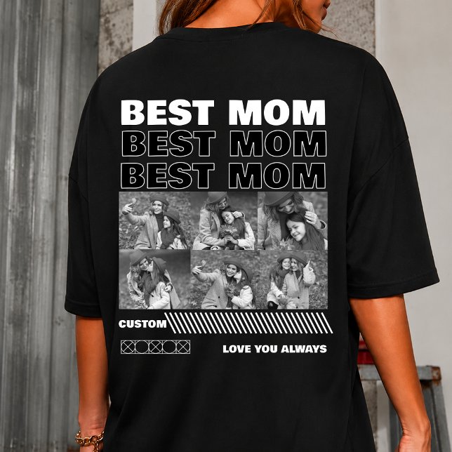 Camisa personalizada do Dia das Mães com foto, Per (Criador carregado)