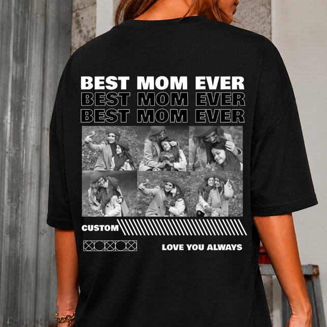 Camisa personalizada do Dia das Mães com foto, Per (Criador carregado)