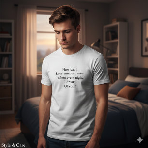 Camisa Personalizada do Dia dos Namorados com Cita