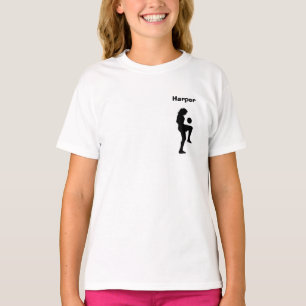Camisa personalizada do futebol (menina)