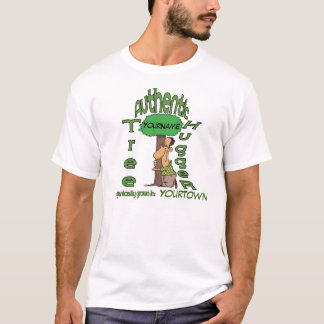 Camisa Personalizada do Hugger de Árvores
