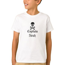 Camisa personalizada do pirata
