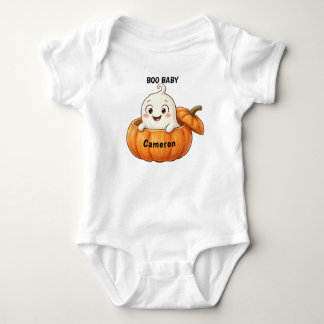 Camisa Personalizada do Primeiro Halloween do Bebê