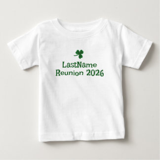 Camisa personalizada do seu clã irlandês Shamrock 