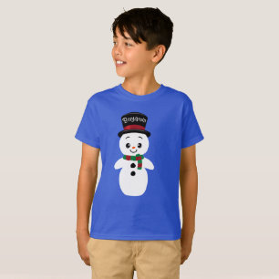 Camisa personalizada do Snowman T