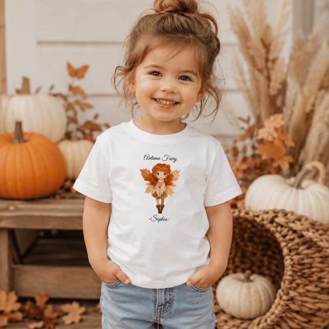 Camisa Personalizada – Fada Minimalista de Outono (Criador carregado)