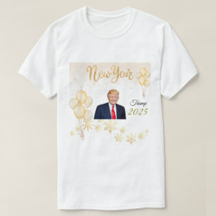 Camisa Personalizada Feliz Ano Novo 