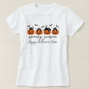 Camisa Personalizada Feliz Halloween Temporada Ass