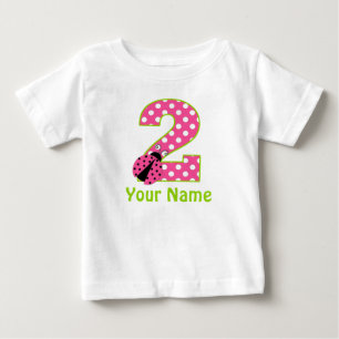 Camisa Personalizada Ladybug Verde Cor-de-Rosa seg