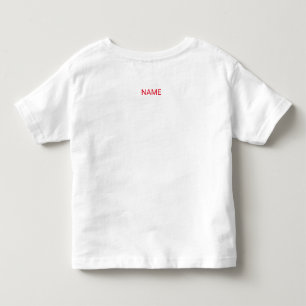 CAMISA PERSONALIZADA MENINA TODDLERS PÁSSARO JAPON