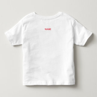 CAMISA PERSONALIZADA MENINA TODDLERS PÁSSARO JAPON