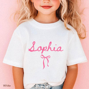 Camisa Personalizada Nome Menina Camisa para Crian