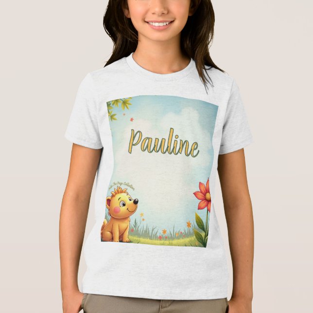 Camisa personalizada para crianças (Frente)