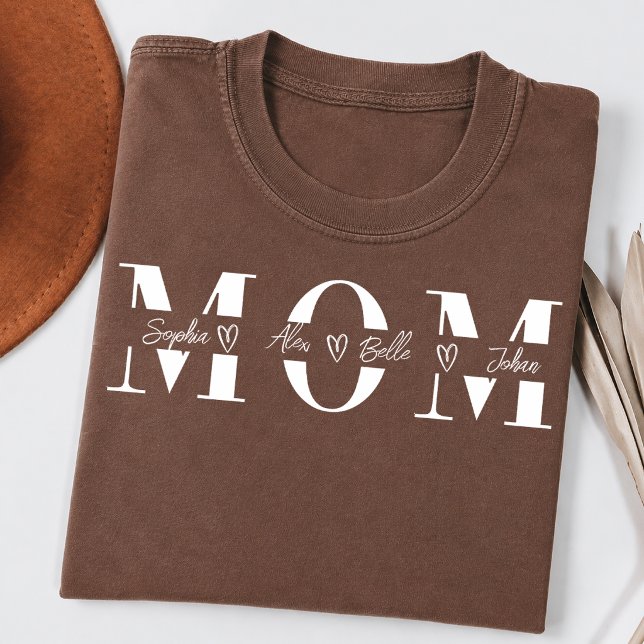 Camisa Personalizada para Mãe, Presente do Dia das (Criador carregado)