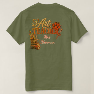 Camisa Personalizada para Professor de Arte