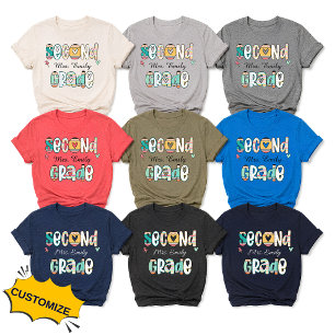 Camisa Personalizada para Professora do Segundo An