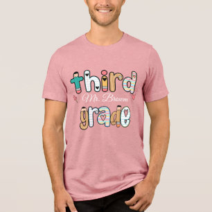 Camisa Personalizada para Professora do Terceiro A