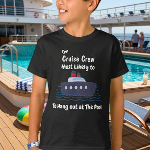 Camisa Personalizada Preta para Crianças de Cruze