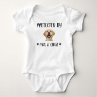 Camisa Personalizada Protegido Pelo Cachorro, Prot