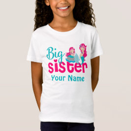 Camisa personalizada sereia da irmã mais velha