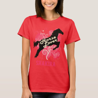Camisa Personalizada Shakira do Cavalo Lover
