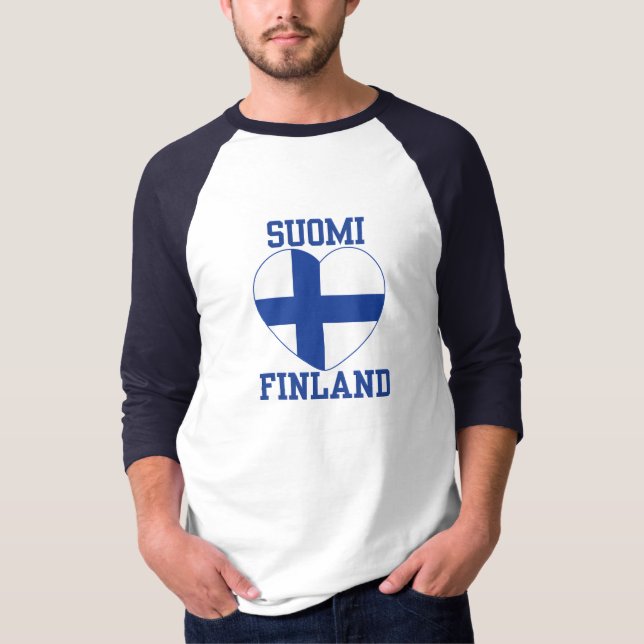 Camisa personalizada SUOMI FINLAND (Frente)