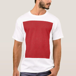 Camisa Personalizada Texturizada de Bloco Vermelho