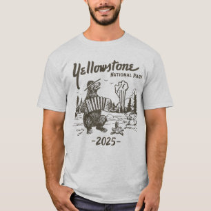 Camisa Personalizada Viagem Yellowstone 2025 Famíl