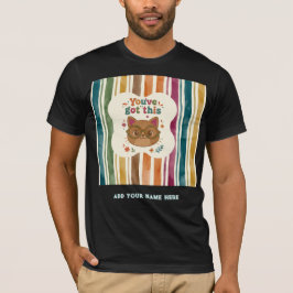 Camisa Personalizada Você Consegue Felino Faculdad