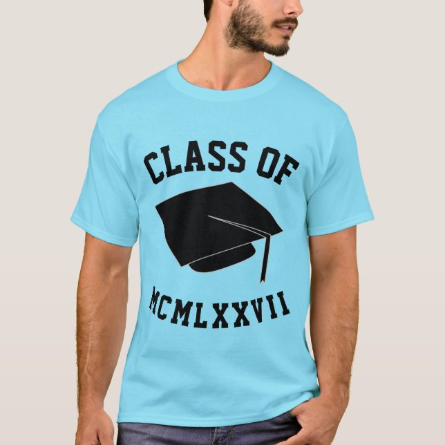 Camisa Personalizável da Turma de MCMLXXVII (Frente)