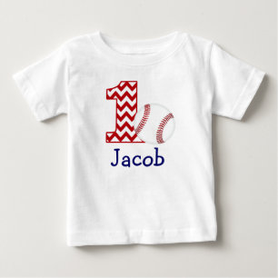 Camisa personalizável de 1º aniversário de Base