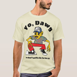 Camisa Personalizável do Hip Hop dos Anos 90 Vinta