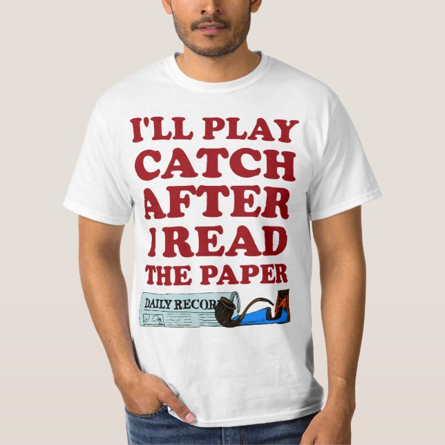 Camisa Personalizável Engraçado do dia de os pais (Frente)