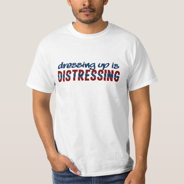 Camisa perturbadora - escolha estilo e cor (Frente)
